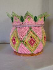 Origami basket covered for sale  Bentonville