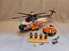 LEGO City #7738 Helicóptero y balsa salvavidas de la Guardia Costera - Completo, todas las figuras segunda mano  Embacar hacia Argentina