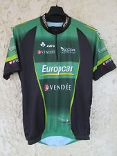 Maillot cycliste TEAM EUROPCAR 2012 shirt trikot camiseta ROLLAND VOECKLER XL d'occasion  Nîmes