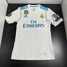 Camiseta deportiva blanca Adidas Real Madrid La Liga FIFA Champs 2016 Asensio Fútbol M 0637 segunda mano  Embacar hacia Argentina