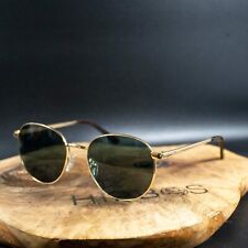 Óculos de sol Chillibeans masculino feminino armação de metal redondo lentes verdes comprar usado  Enviando para Brazil