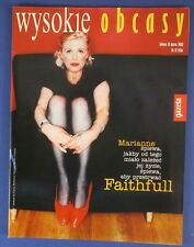 MARIANNE FAITHFULL  12/2002  Poland WYSOKIE OBCASY great cover na sprzedaż  PL