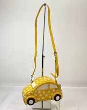 Bolsa tiracolo Kate Spade couro branco amarelo bipe carro, usado comprar usado  Enviando para Brazil