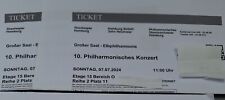 Elbphilharmonie tickets philha gebraucht kaufen  Bad Oldesloe