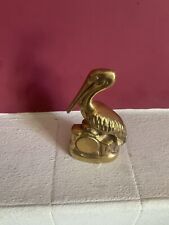 Heavy brass stork for sale  KIDWELLY