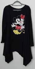 Blusa túnica preta Disney Mickey & Minnie Mouse bainha lenço feminina tamanho 4X comprar usado  Enviando para Brazil