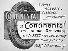 1910 advertising continental d'occasion  Expédié en Belgium