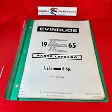 1965 Evinrude Fisherman 5 HP Parts Catalog 4227 278645 Outboard in New Binder!, used for sale  Shipping to South Africa