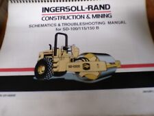 Esquemas e manual de solução de problemas do compactador Ingersoll Rand SD 100 115 150 B comprar usado  Enviando para Brazil
