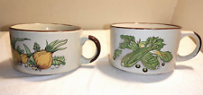 Vintage soup mugs for sale  BASINGSTOKE