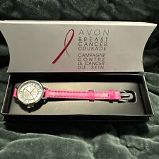 Relógio Avon Breast Cancer Crusade pulseira magra - 2016 *** NOVO comprar usado  Enviando para Brazil
