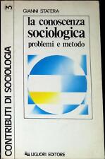Conoscenza sociologica problem usato  Italia