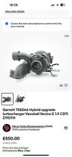 Garrett 755046 hybrid for sale  CIRENCESTER