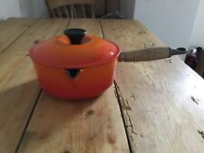 Creuset size orange for sale  Shipping to Ireland