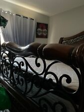 frame king sized bed heavy for sale  Irvington