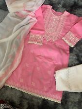 Lawn chikankari suit for sale  WALSALL