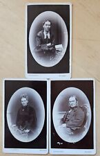 3 CDVs de Belfast por E.T. Fotógrafo de retratos da Igreja Irlanda década de 1880 comprar usado  Enviando para Brazil
