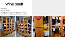 Wine shelf for sale  Kensington