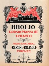 Pubblicita 1927 brolio usato  Biella