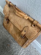 Vintage leather briefcase for sale  Pleasanton