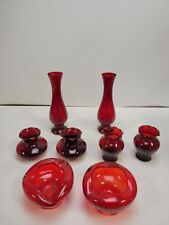 Piece red glass for sale  Appleton