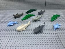10 pieces of LEGO Animals, Water sharks, crocodiles, ray AQUATIC ANIMALS Pirates comprar usado  Enviando para Brazil