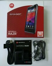 Motorola Moto Razr XT910 Verpackung USB-Datenkabel Netzteil silber NEU comprar usado  Enviando para Brazil