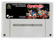 Ogre Battle para Super Nintendo SNES NTSC J SFC Famicom Inglês região livre! comprar usado  Enviando para Brazil