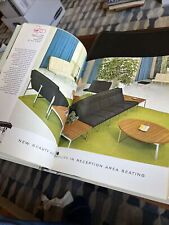 Catálogo de folleto de tela de muebles de oficina MCM de equipo totalmente de acero sillas 1970 segunda mano  Embacar hacia Argentina