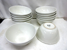set 6 white bowles for sale  Peru