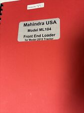 Mahindra ml104 front for sale  Belchertown