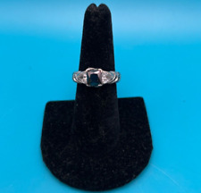 Vancaro Unique Sterling Wire Engagement Black Princess Ring Size 7 for sale  Shipping to South Africa