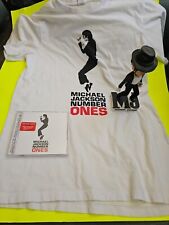 Jackson, Michael Fan Pack: 1 CD Number Ones, 1 Camisa Rara, & 1~2009 Mis Figr Bobble , usado comprar usado  Enviando para Brazil
