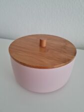 Rosa keramikdose bambusdeckel gebraucht kaufen  Geislar