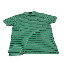 Camisa polo masculina manga curta gola algodão listrada GG Ralph Lauren em excelente estado usado, usado comprar usado  Enviando para Brazil