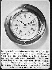 Publicite jaeger electric d'occasion  Compiègne