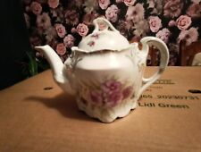 Vintage teapot floral for sale  NORMANTON