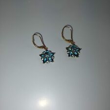 Gold drop earrings for sale  WELLINGBOROUGH