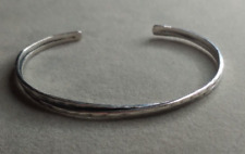 Silpada Hammered Sterling Silver 925 Cuff Bracelet 2 1/2" X 2", used for sale  Shipping to South Africa
