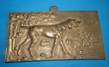 Plaque bronze chien d'occasion  Mussidan