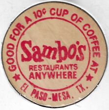 Sambo restaurants paso d'occasion  Expédié en Belgium