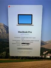 macbook pro i7 2012 usato  Scurcola Marsicana