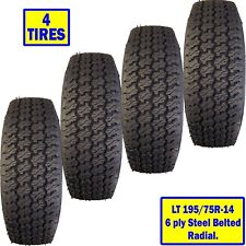 75 4 tires 14 195 for sale  Old Fort