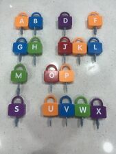 Lakeshore Alphabet Learning Locks Replacement Key And Lock* Read*You Choose ONE for sale  Shipping to South Africa