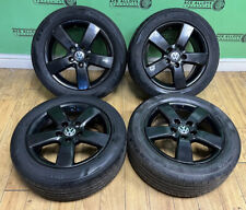 *REFURBISHED * OEM VW 5x112 16” ALLOY WHEELS + TYRES VW CADDY TOURAN GOLF, used for sale  ROSSENDALE
