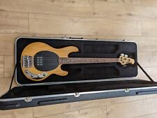 Musicman Stringray Ernie Ball Natural Bass Guitar with Musician case for sale  NEWCASTLE UPON TYNE