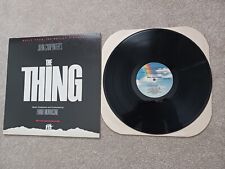 ENNIO MORRICONE TRILHA SONORA LP VINIL THE THING (JOHN CARPENTER) MCA-6111 1982 comprar usado  Enviando para Brazil