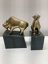 Brass bear bull for sale  Richmond