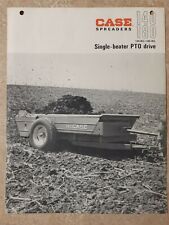 Case 140 180 Single-beater  PTO Drive Spreaders Fold-Out Brochure for sale  Quarryville