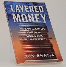 Usado, Dinheiro em camadas de ouro e dólares para Bitcoin e Banco Central... Nik Bhatia comprar usado  Enviando para Brazil